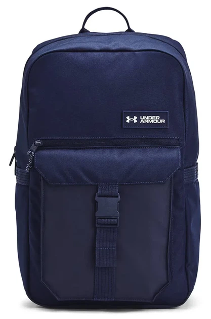 Рюкзак Under Armour поліестер 28х46х15 см синій - Фото 1 Рюкзак Under Armour поліестер 28х46х15 см синій - зображення 1