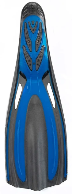 Ласти Aqua Speed TPR гума 46-47 чорні сині - зображення 2