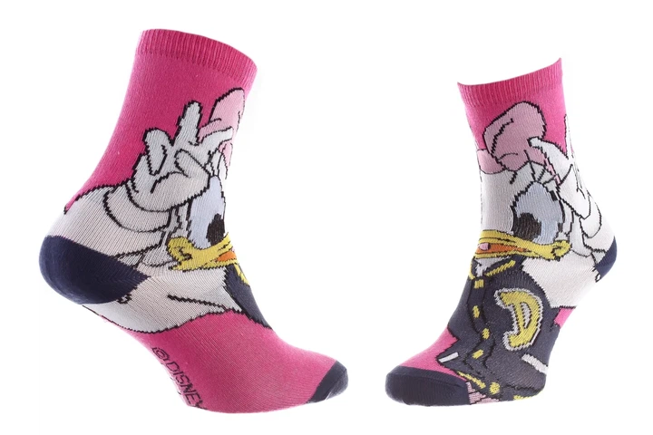 Шкарпетки DISNEY MINNIE хлопок 27-30 темно-розовый - Фото 2 Шкарпетки DISNEY MINNIE хлопок 27-30 темно-розовый - изображение 2