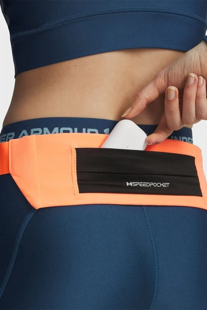 Сумка на пояс Under Armour полиэстер 33,3х8,9 см оранжевый - изображение 6