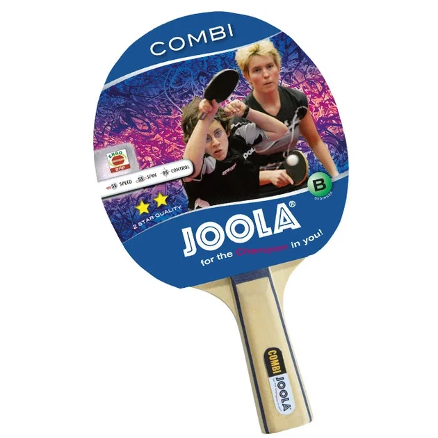 Ракетка для настільного тенісу Joola 180г 1,2мм контроль 95 обертання 55 червона - Фото 1 Ракетка для настільного тенісу Joola 180г 1,2мм контроль 95 обертання 55 червона - зображення 1