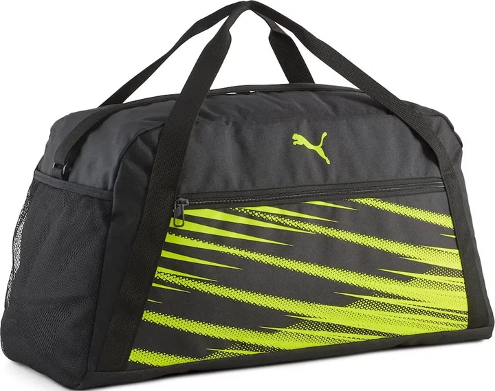 Сумка Puma поліестер M чорна жовта 41 л 55х28х27 см - Фото 1 Сумка Puma поліестер M чорна жовта 41 л 55х28х27 см - зображення 1