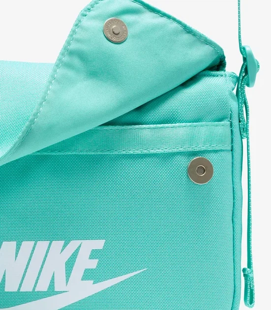 Сумка кроссбоди NIKE 100% полиэстер 22х16х6 см бирюзовая женская - изображение 5