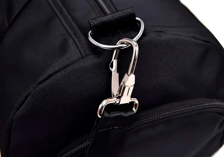 Спортивна сумка ProDobro Cordura 48х26х27 см чорна 35 л - зображення 6