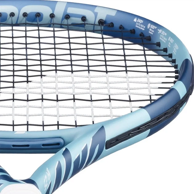 Ракетка Babolat графітовий композит 26 дюймів блакитна - Фото 3 Ракетка Babolat графітовий композит 26 дюймів блакитна - зображення 3