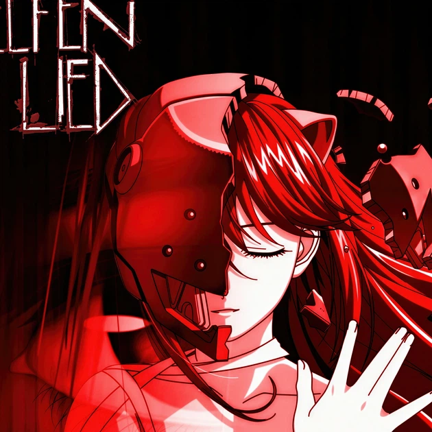 Інтер'єрна картина Ельфійська пісня, Elfen Lied, Lucy/Nyu, Люсі, аніме, 42×30 см (id5262) - зображення 3