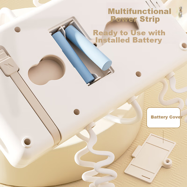 Розвиваюча дошка для розвитку інтелекту Lingdong Baby Children's Educational Simulation Power Strip Busy Board, призначена для дітей молодшого віку та в рамках методики Монтессорі. Відмінний подарунок на день народження! - зображення 10