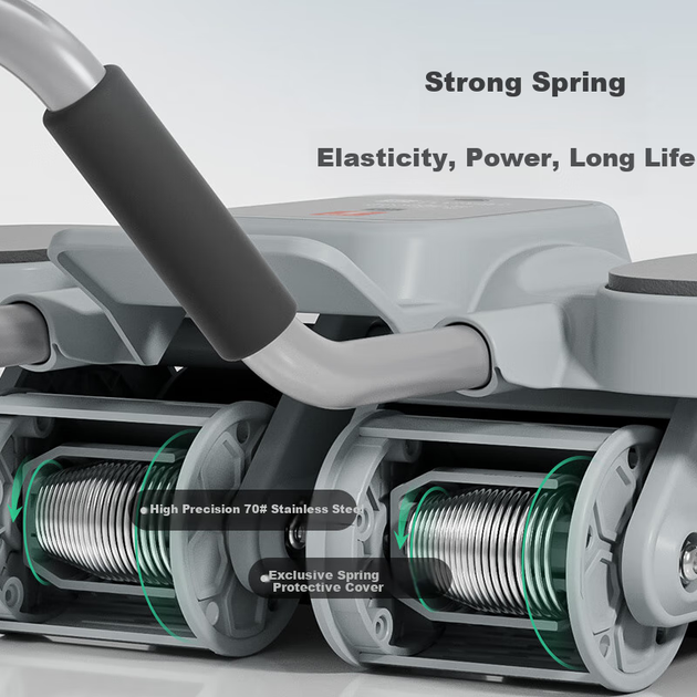 Колесо для пресса Keep Ab Wheel с автоматическим счетчиком, четырехколесное, с возвратом - изображение 9