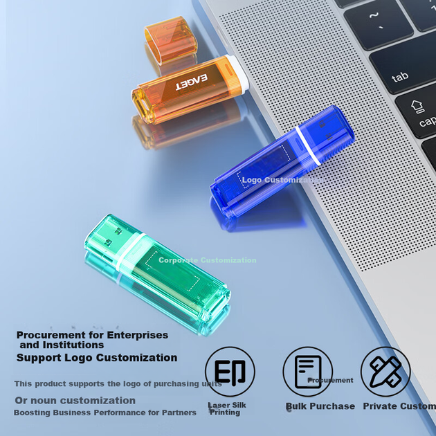 Флеш-накопитель EAGET 4 ГБ USB 2.0, мини-USB-накопитель для аукциона и тендера, портативный мини-USB-накопитель для автомобильного компьютера и мобильного телефона, совместим со всеми устройствами, 5 штук в коробке F8 - изображение 6