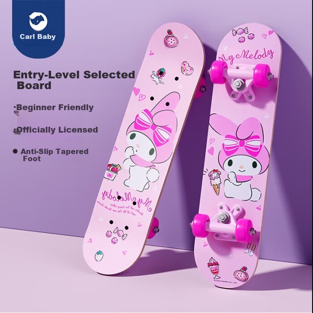 Самокат детский Carlbaby Sanrio четырехколесный - Фото 4 Самокат детский Carlbaby Sanrio четырехколесный - изображение 4