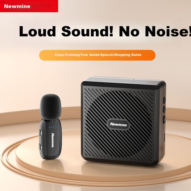 Усилитель Newmine U-258 портативный для учителей, петличный микрофон, Bluetooth - изображение 4