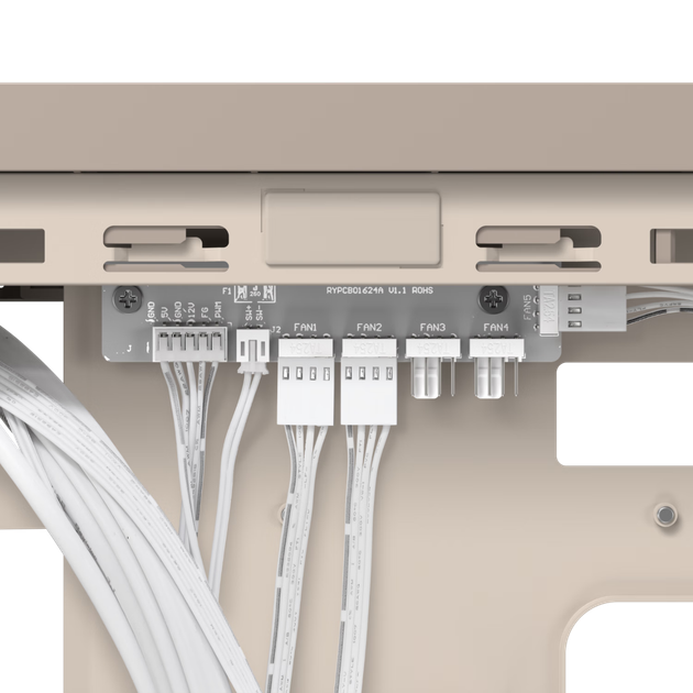 Корпус ASUS ProArt PA401 MESH с деревянной решеткой, овсяно-белый - изображение 9