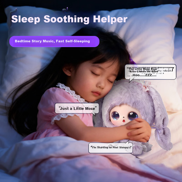 Keyumeng Doubao Smart AI Chat Плюшева іграшка Дитячий робот-компаньйон Pet Girl Подарунок на день народження Новий рік - зображення 7