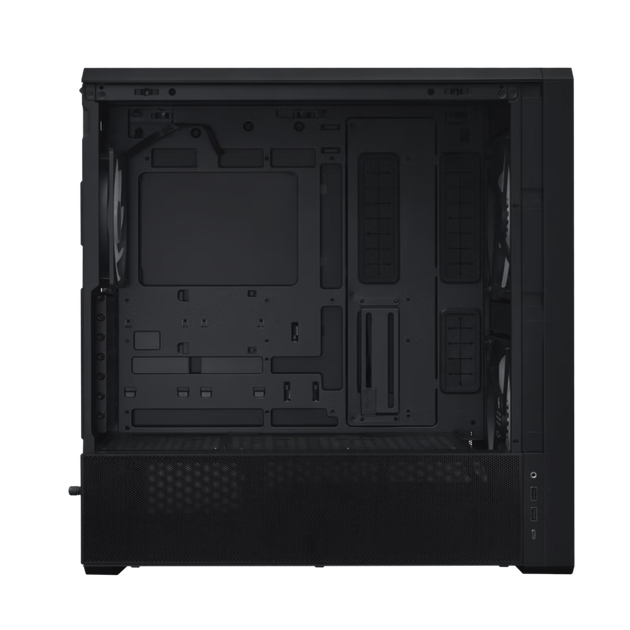 Игровой корпус LIANLI L217 INF Infinity Mirror Edition Mid-Tower, черный, с поддержкой двух блоков питания и задней панелью для материнских плат EATX. - изображение 7