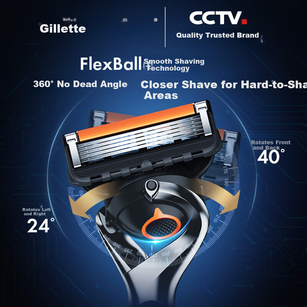 Бритва Gillette Fusion5 Hybrid 5 лезвий - изображение 7