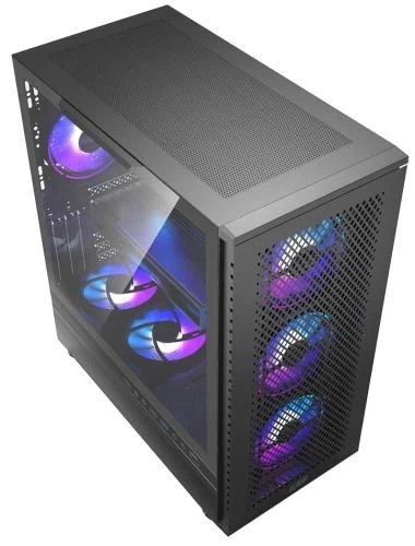 Корпус PcCooler ME200 MESH, Black - зображення 4