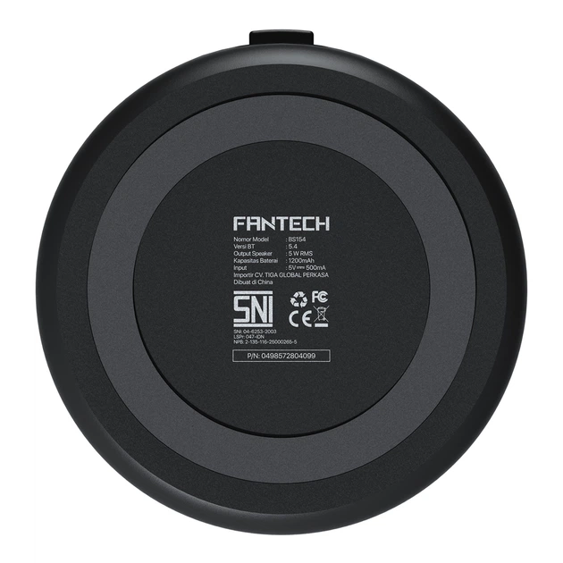 Колонка Fantech BS154 NeraBox Bluetooth 5.4, беспроводная акустика 5W RMS, динамик 52 мм, аккумулятор 1200mAh, до 8 часов работы Black - изображение 8