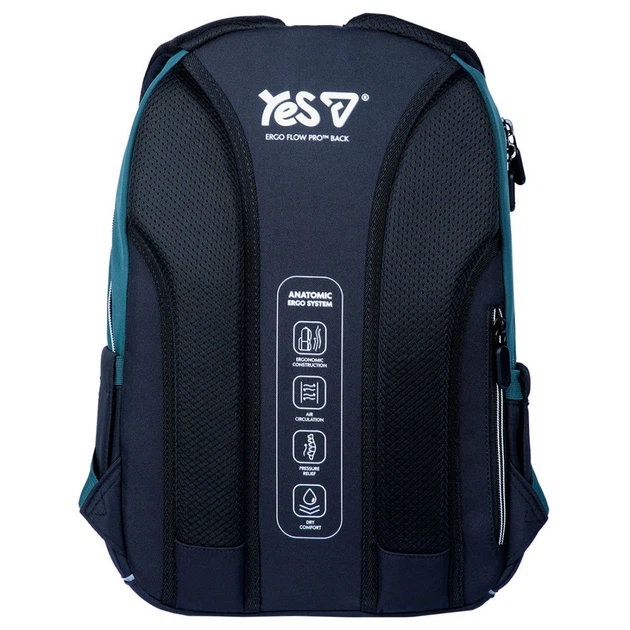 Рюкзак Yes Feel the Beat 41х27х16 см 17.7 л черный (550324) - изображение 3