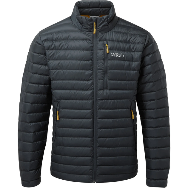 Куртка Rab Microlight Jacket чоловіча Beluga XL темно-сіра - Фото 1 Куртка Rab Microlight Jacket чоловіча Beluga XL темно-сіра - изображение 1