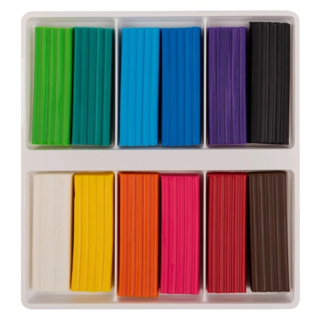 Пластилін Classic 1В 540671 12 кольорів Різнокольоровий shop (4823095406719) - Фото 1 Пластилін Classic 1В 540671 12 кольорів Різнокольоровий shop (4823095406719) - изображение 1