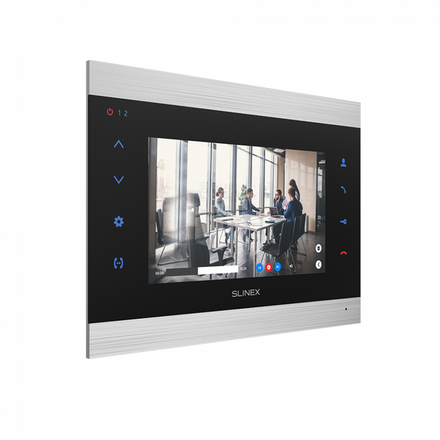 Wi-Fi видеодомофон Slinex SL-07N Cloud (silver+black), экран 7" - изображение 2
