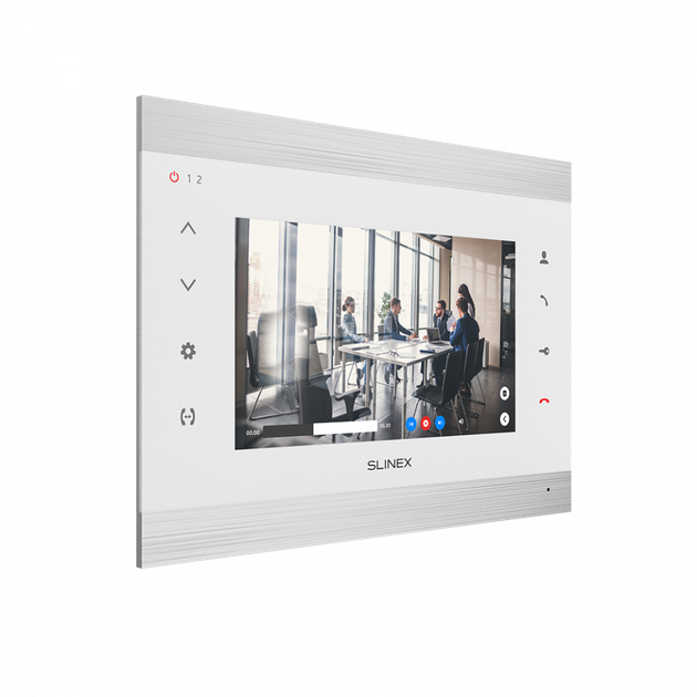 Wi-Fi видеодомофон Slinex SL-07N Cloud (silver+white), экран 7" - Фото 2 Wi-Fi видеодомофон Slinex SL-07N Cloud (silver+white), экран 7" - изображение 2
