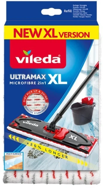 Насадка микрофибра для швабры Vileda Ultramax XL Turbo XL 160933 - изображение 3