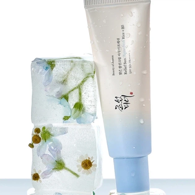 Солнцезащитный крем Beauty Of Joseon Relief Sun Aqua-Fresh Rice + B5 SPF50+ PA++++ Facial Sunscreen 50 ml. - изображение 5