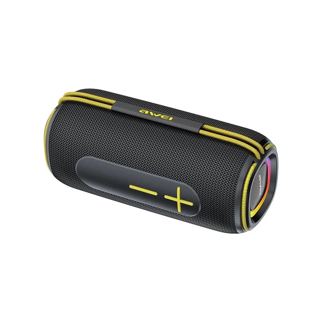 Bluetooth колонка Awei KA5 (20W)- чорний-жовтий - изображение 2