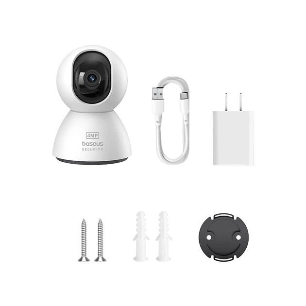 IP-камера відеоспостереження Baseus Security P1 Indoor Camera 3K White EU - Фото 8 IP-камера відеоспостереження Baseus Security P1 Indoor Camera 3K White EU - изображение 8