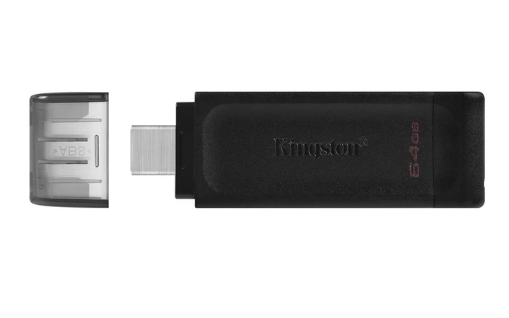 Флеш-накопичувач Kingston USB 3.2 DT 70 64GB Type-C - Фото 5 Флеш-накопичувач Kingston USB 3.2 DT 70 64GB Type-C - зображення 5