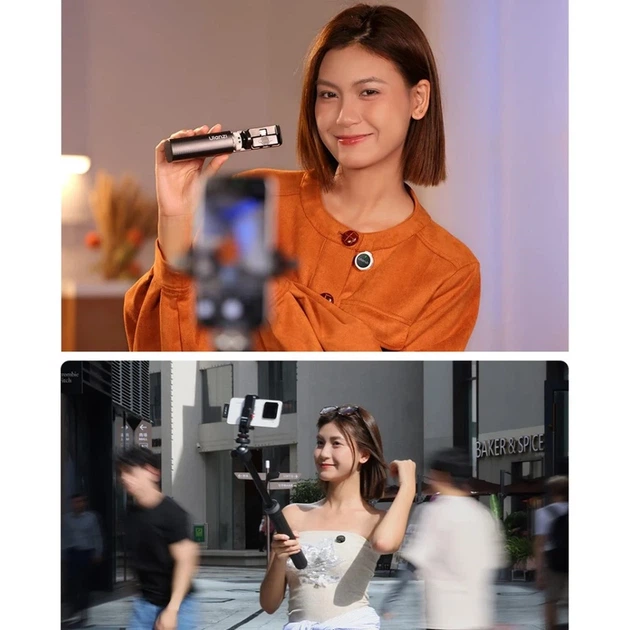 Бездротова мікрофонна система Ulanzi A21 Wireless Microphone Black - изображение 9