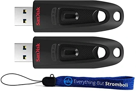 Флеш-накопичувач SanDisk USB 3.0 Ultra 256Gb (130Mb/s) Black - зображення 4