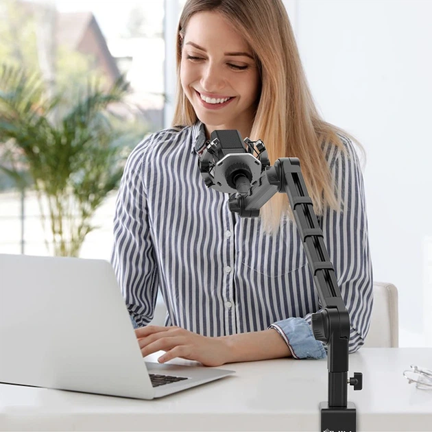 Штатив-тримач Ulanzi Vijim Multifunction Desk Setup Stand (UV-2873 LS25) - Фото 10 Штатив-тримач Ulanzi Vijim Multifunction Desk Setup Stand (UV-2873 LS25) - зображення 10