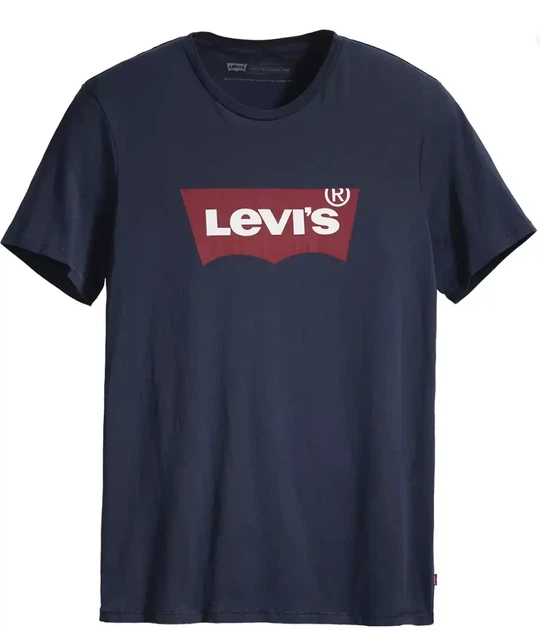 Футболка мужская Levi's Logo T-Shirt, синяя, M - изображение 4