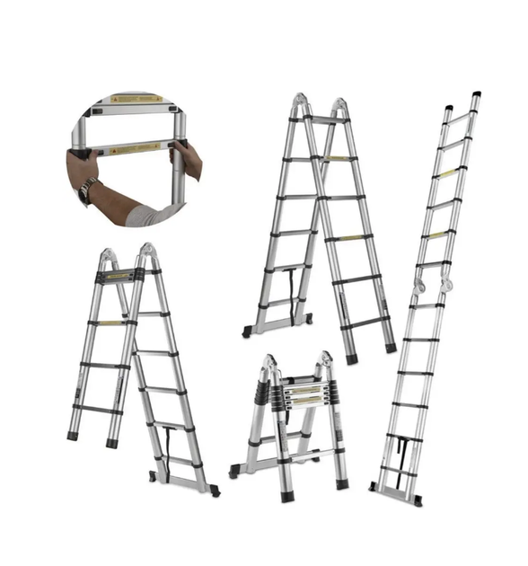 Телескопическая лестница-трансформатор StandHeiz Poland DT500 2,5×2,5 (5 м) - изображение 7