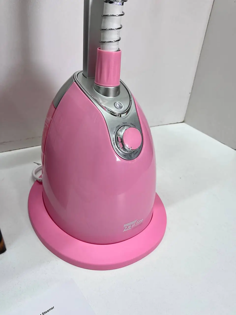 Отпариватель вертикальный для одежды со стойкой Zepline ZP 130 с доской 3000W Pink - изображение 3
