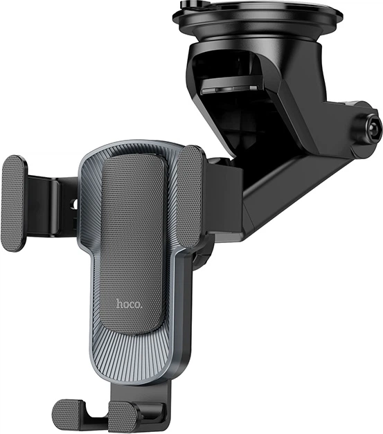 Автомобильный держатель для телефона HOCO CA104 Black Gray (6931474766236) - Фото 3 Автомобильный держатель для телефона HOCO CA104 Black Gray (6931474766236) - изображение 3