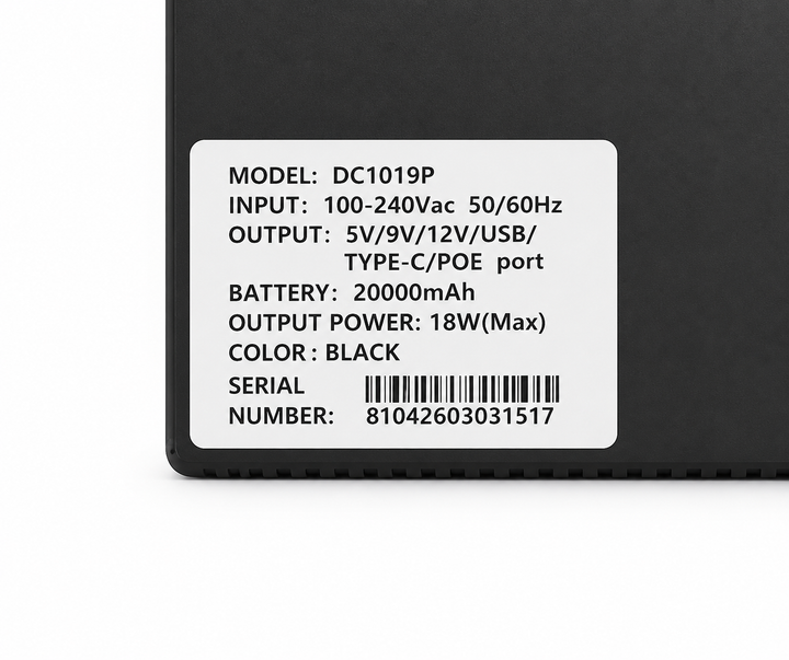 Бесперебойник для роутера UPS 5V, 9V, 12V 20000 mAh, Mini UPS для Wi-Fi роутера и GPON, ДБЖ для интернета, повербанк с аккумулятором - изображение 8