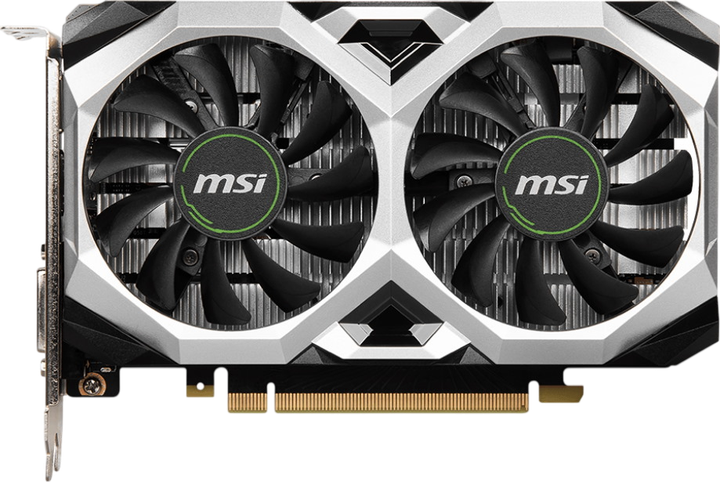 Видеокарта GeForce GTX 1650 4 GB MSI Ventus XS D6 OCV1 (GTX 1650 D6 VENTUS XS OCV1) Б/У - изображение 2