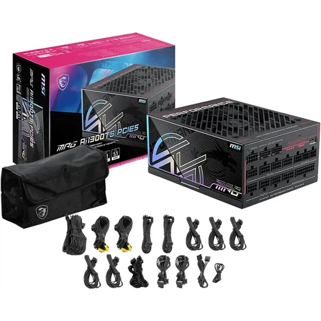 Блок питания MSI MPG AI1300TS PCIE5 - изображение 5