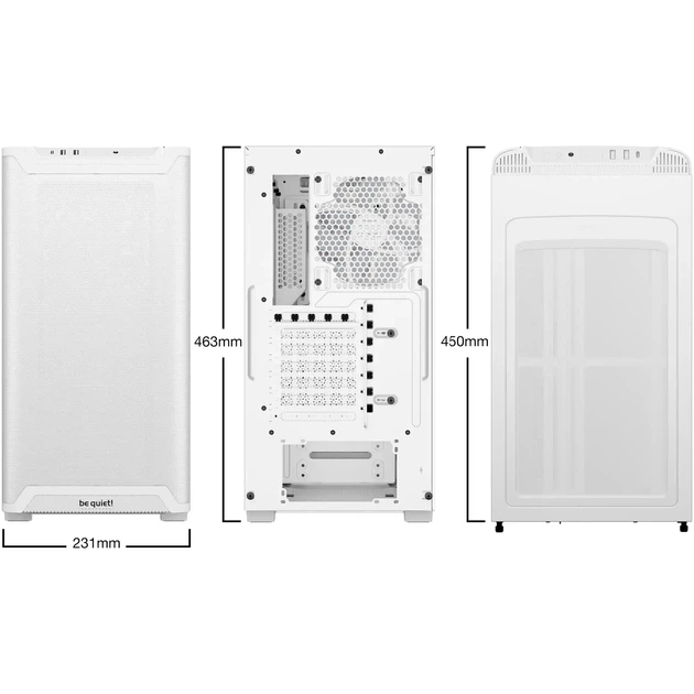Корпус Be Quiet! Pure Base 501 LX White (BGW79) - изображение 8