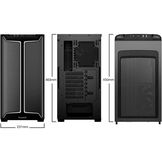 Корпус Be Quiet! Pure Base 501 DX Black (BGW76) - Фото 7 Корпус Be Quiet! Pure Base 501 DX Black (BGW76) - изображение 7