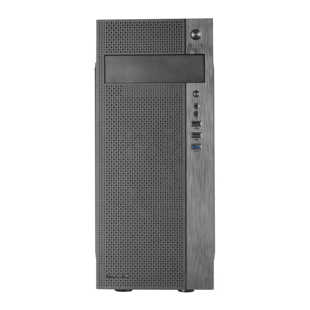 Корпус для ПК Tacens 2FERROX / без БП / ATX / Mid-Tower / USB 3.0 / 120mm Ultra-Quiet Fan / Metal Mesh / Black - Уценка - изображение 2