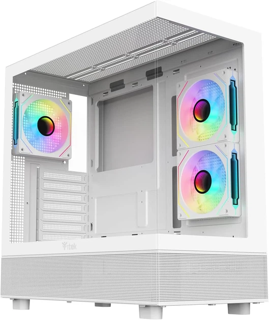 Корпус Itek SHOWBUI 42W / без БП / ATX / USB Type-C / GPU до 410мм / CPU до 181мм / Белый (101651251) - Уценка - Фото 1 Корпус Itek SHOWBUI 42W / без БП / ATX / USB Type-C / GPU до 410мм / CPU до 181мм / Белый (101651251) - Уценка - изображение 1