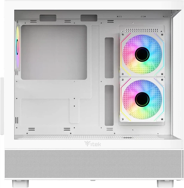 Корпус Itek SHOWBUI 42W / без БП / ATX / USB Type-C / GPU до 410мм / CPU до 181мм / Белый (101651251) - Уценка - Фото 4 Корпус Itek SHOWBUI 42W / без БП / ATX / USB Type-C / GPU до 410мм / CPU до 181мм / Белый (101651251) - Уценка - изображение 4