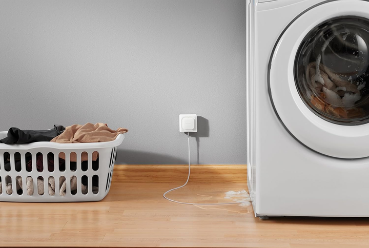 Умный Wi-Fi датчик утечки воды и замерзания Resideo (Honeywell) W1 White с сенсорным кабелем 1.2м и сиреной 100 дБ - изображение 7