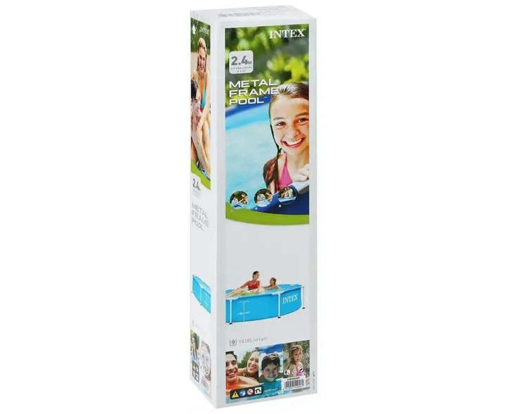 Intex 28205, каркасный бассейн 244 x 51 см Metal Frame Pool - изображение 3