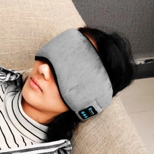 Маска для сна с Bluetooth наушниками беспроводная повязка для отдыха Music Goggles 183 - Фото 3 Маска для сна с Bluetooth наушниками беспроводная повязка для отдыха Music Goggles 183 - изображение 3