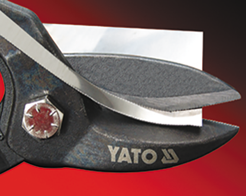 Ножницы по металлу YATO правые изогнутые Cr-Mo 225 мм YT-1914 - изображение 2